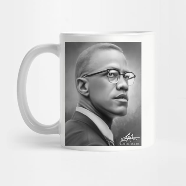 Digital Malcolm X by wayneflint